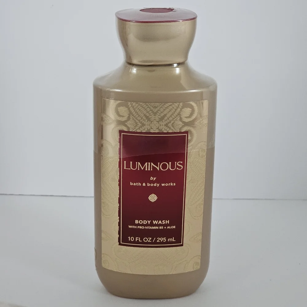 Bath & Body Works Luminous Lotion Cream Scrub Wash Gift Set NEW